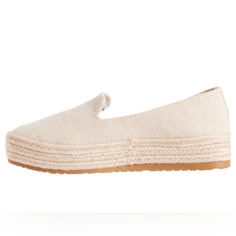 Beige Loafers - Textile Esprit Women's Carina (Used just once) - Picture 4 of 9